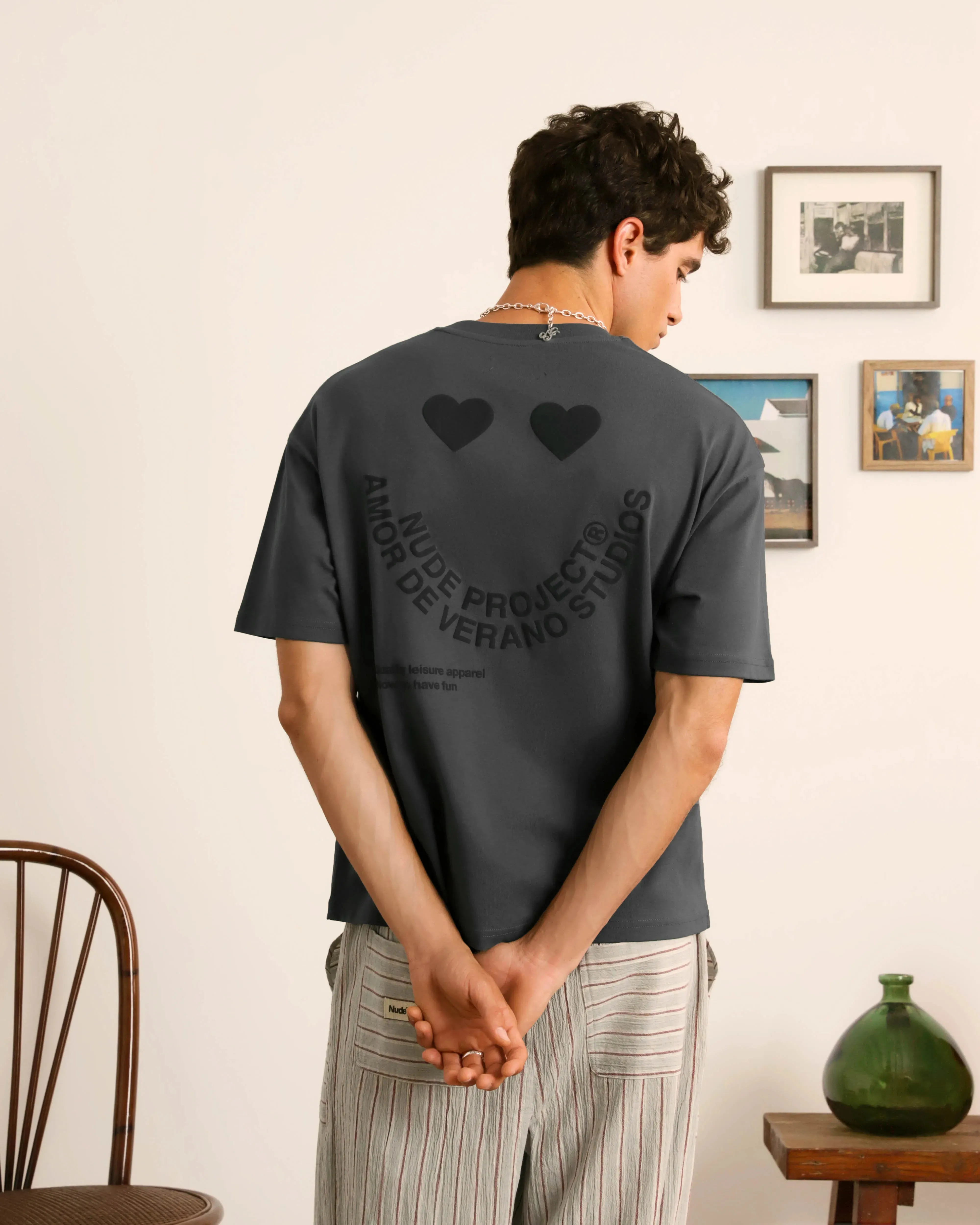 Quick Wear Happy Tee Ash