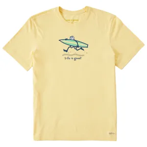 Men's Running Surf Jake Short Sleeve Crusher Tee Fashion Essential