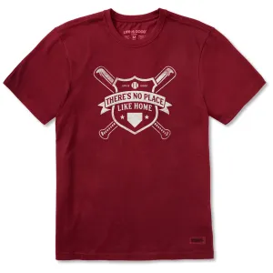 Fit Flex Stylish Layer Look Men's There's No Place Like Home Short Sleeve Crusher Tee