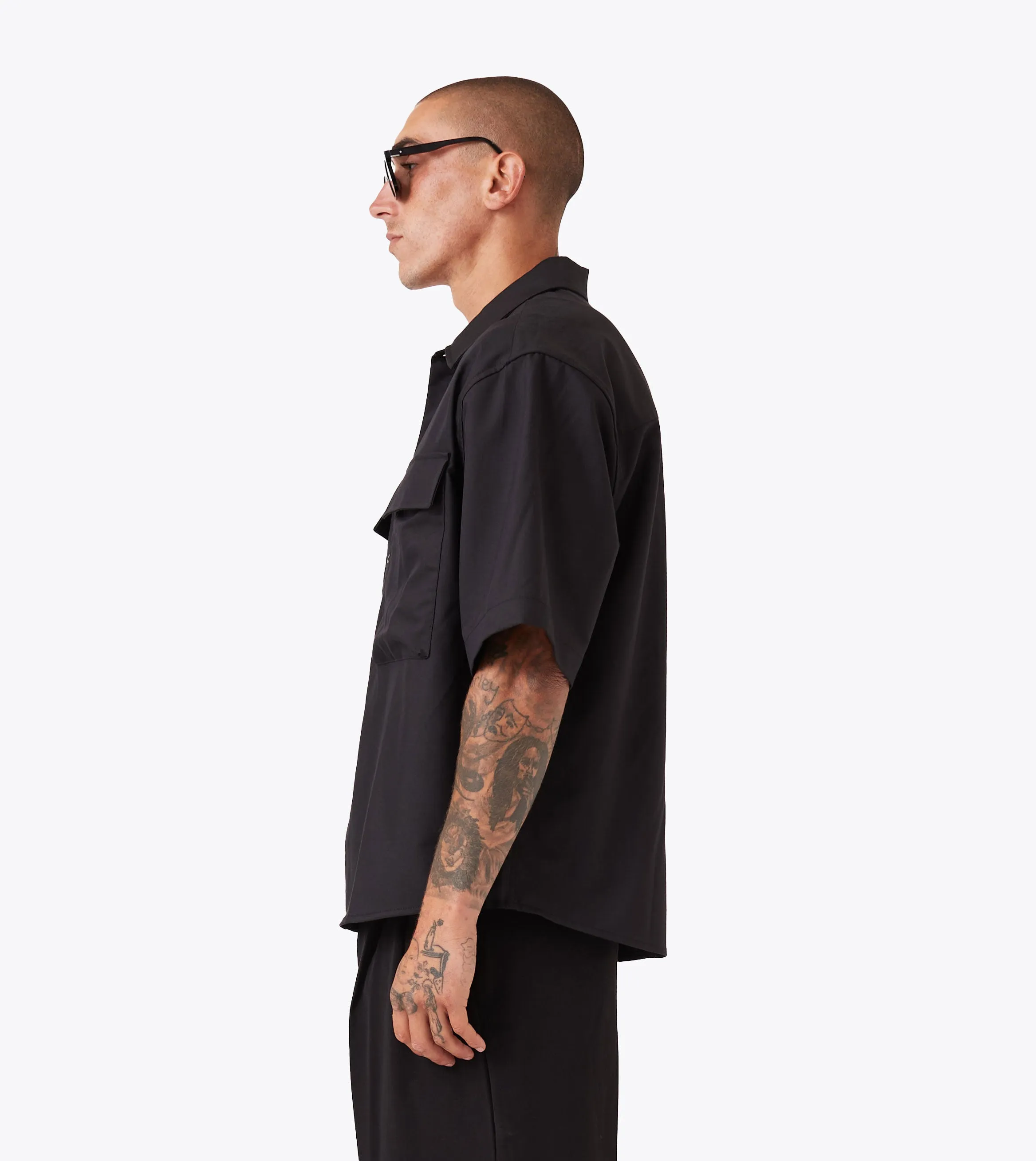 Strong Glow Utility Shirt Black