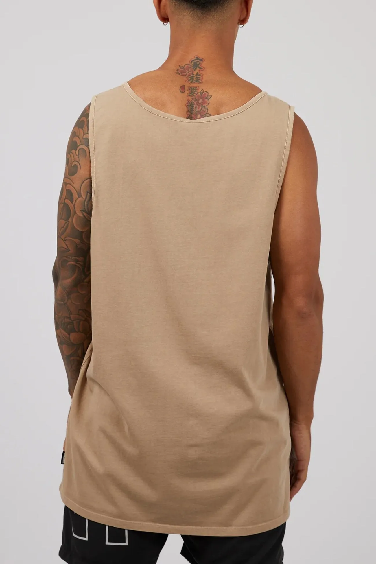 Link Singlet Tan Winter Wear Wind Glow