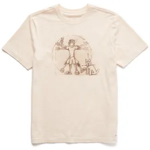 Breathable Fit Design Active Wear Fit Men's Vitruvian Jake Short Sleeve Crusher Tee