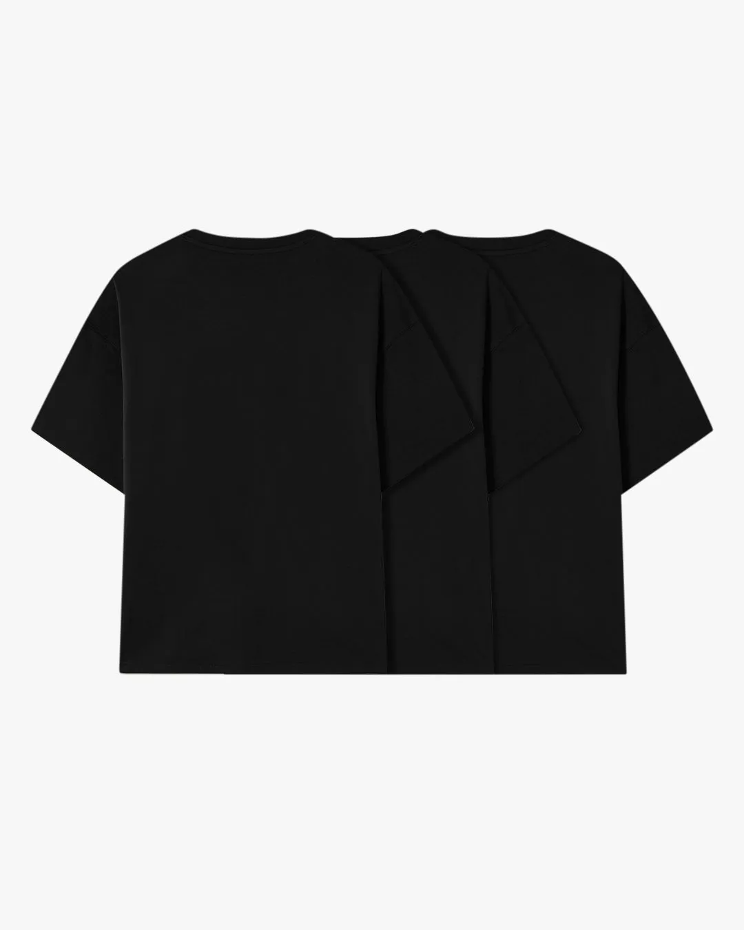 Basic Tee Black 3xPack Airflow Ventilation System TexturedWeavePattern