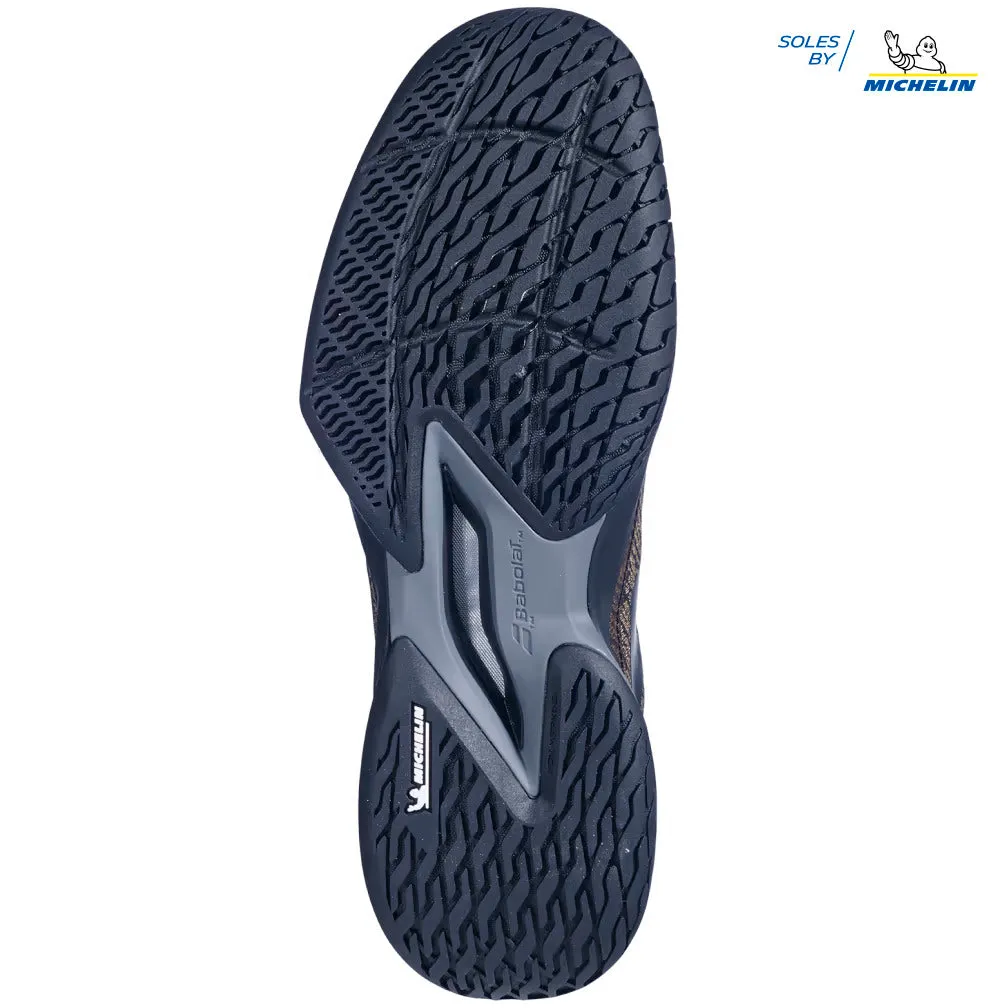 Smooth Sling Comfortable fit Babolat Jet Mach 3 All Court Men's Pickleball Shoe (Wide)