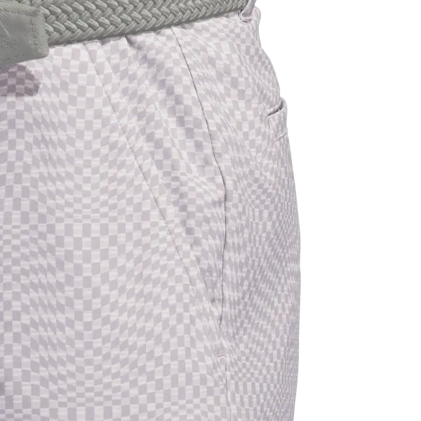 Reflective Trim Detail Game Day Adidas Ultimate365 Printed Shorts - Purple