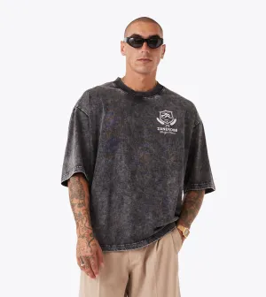 Light and Comfortable Crest Flow Tee GD Ash Grey