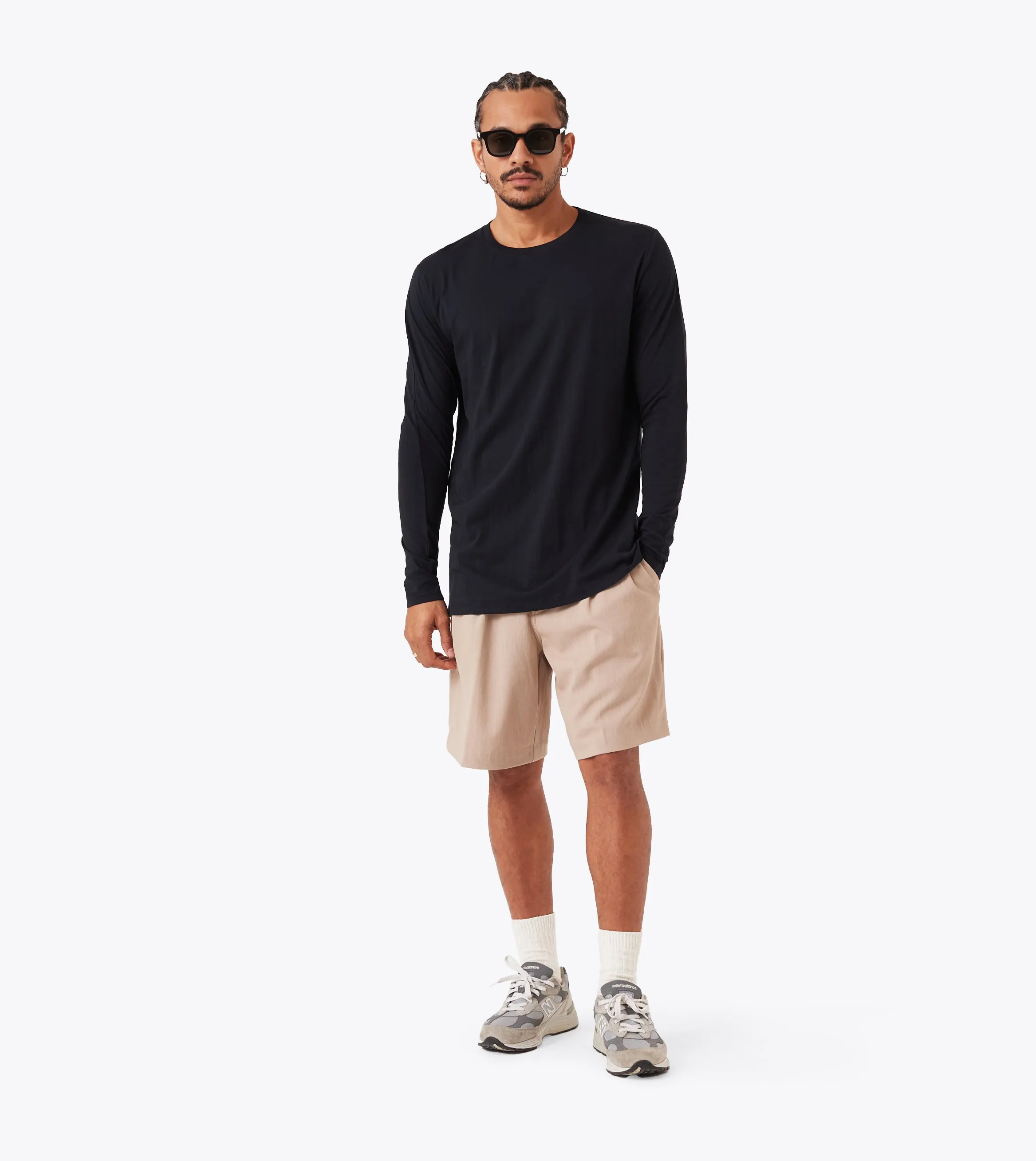 Holiday Style Trend Flintlock LS Tee Black