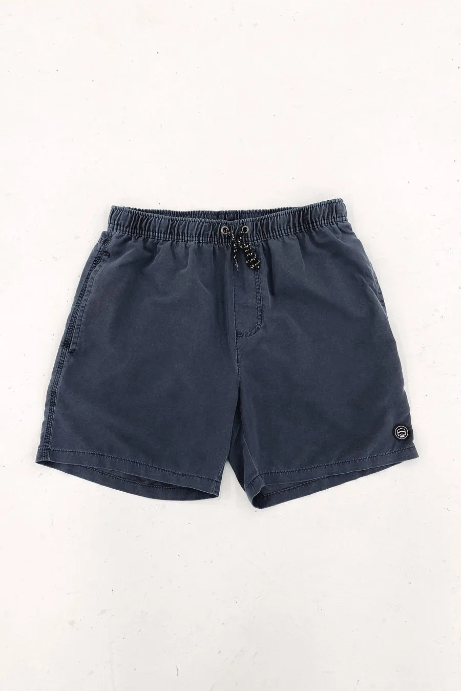 Rough texture Travel Clothing Illusion Short Navy