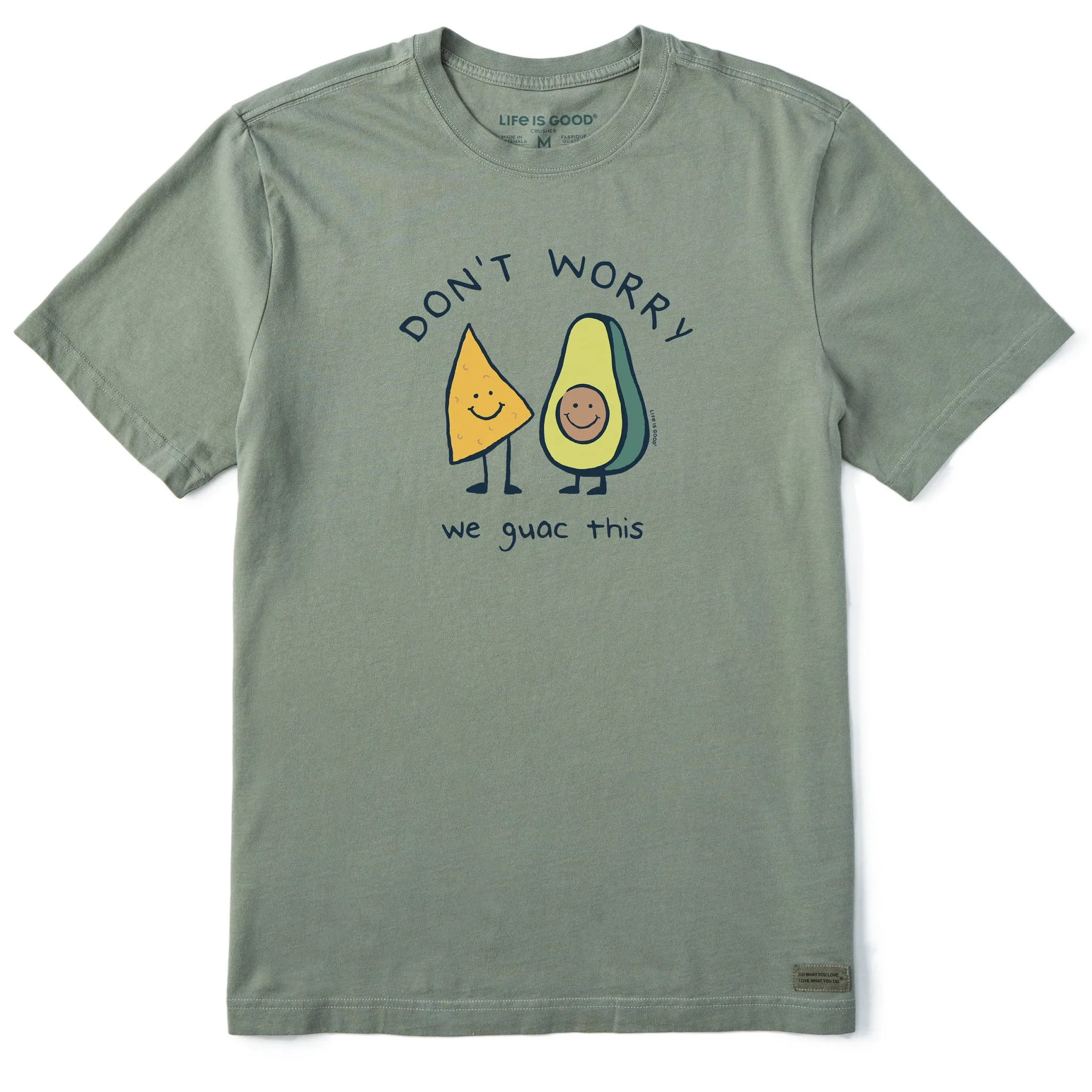 Men's We Guac This Short Sleeve Tee Layered Wear NonIrritating Fabric