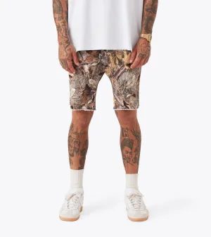 cargo style personalized option Naturalist Sureshot Short Real Camo