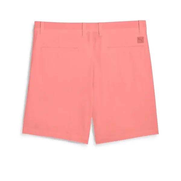 Puma 101 Solid 7" Golf Shorts - Peach FoldableDesign