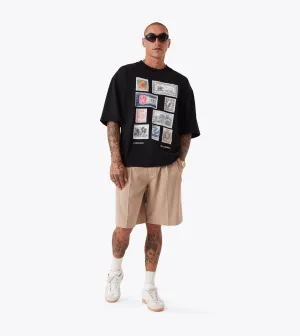 Stamps Flow Tee Black Holiday Trend