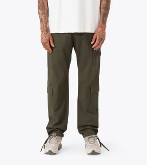 Wrinkle Free Fabric Tech Utility Pant Olive