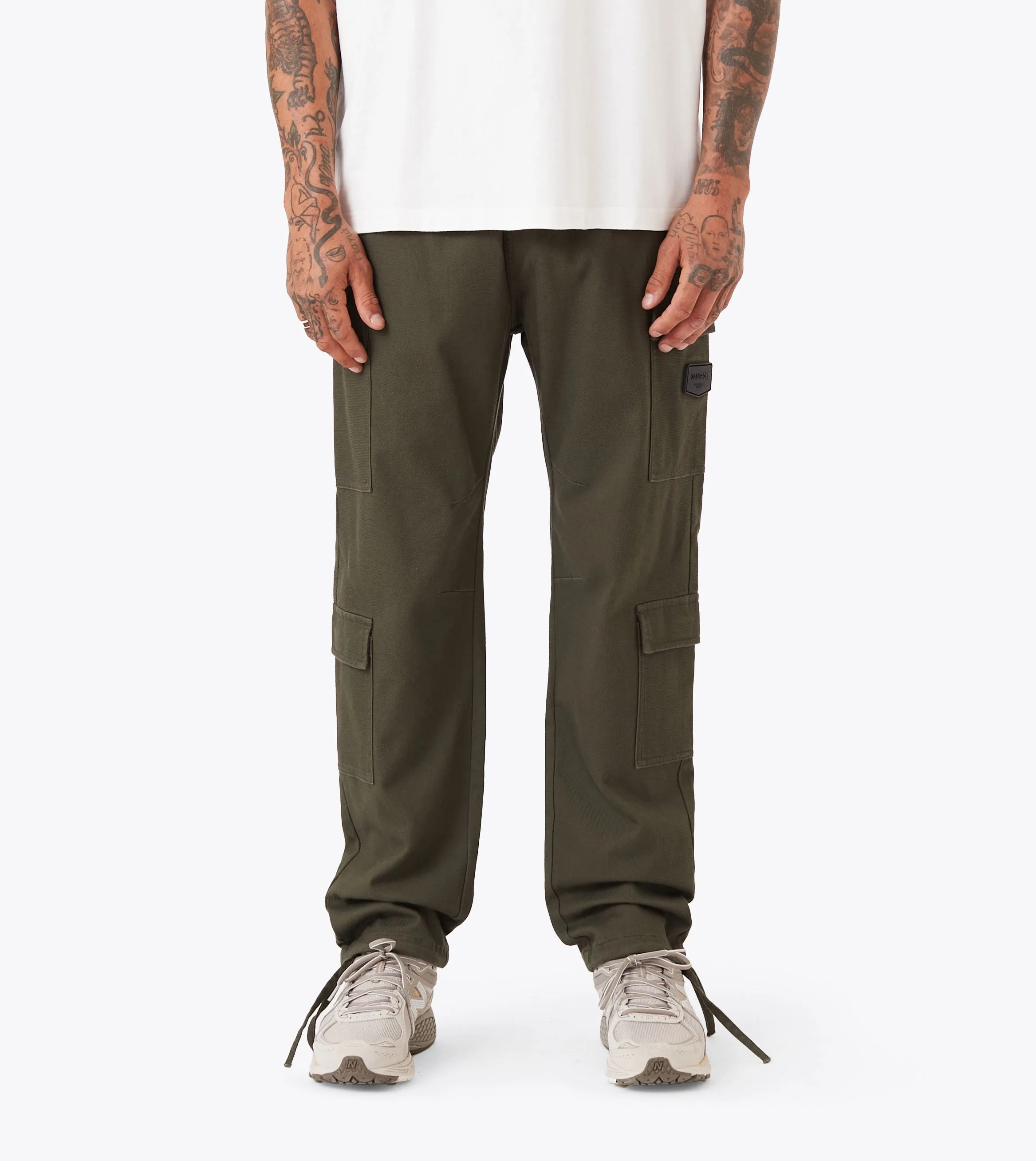 Wrinkle Free Fabric Tech Utility Pant Olive