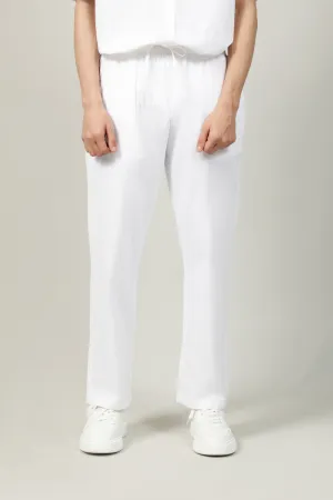 TEXTURED BAGGY FIT EASY PANTS Perfect Design Durable Hemming