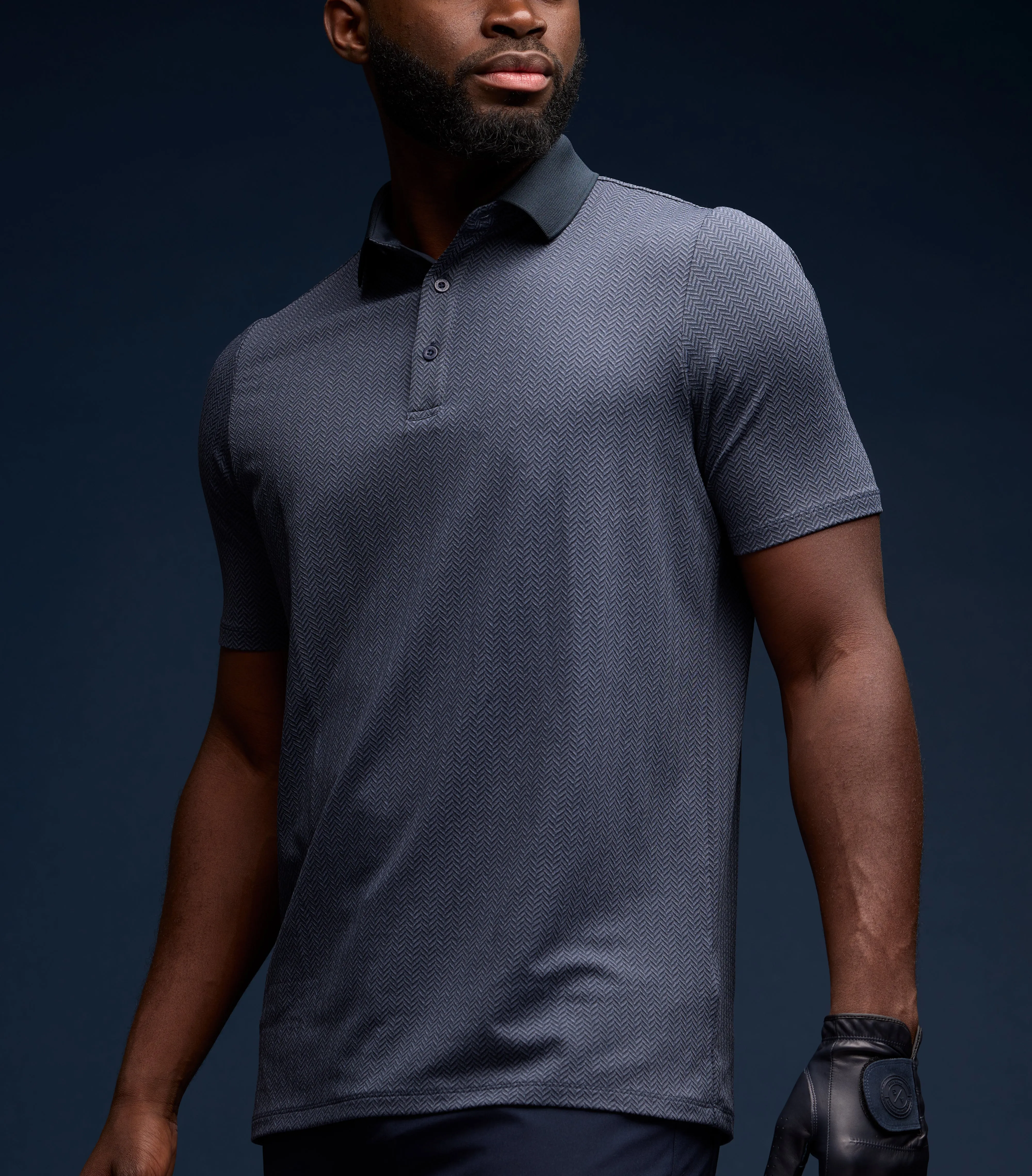 Stylish Layer Herringbone Polo