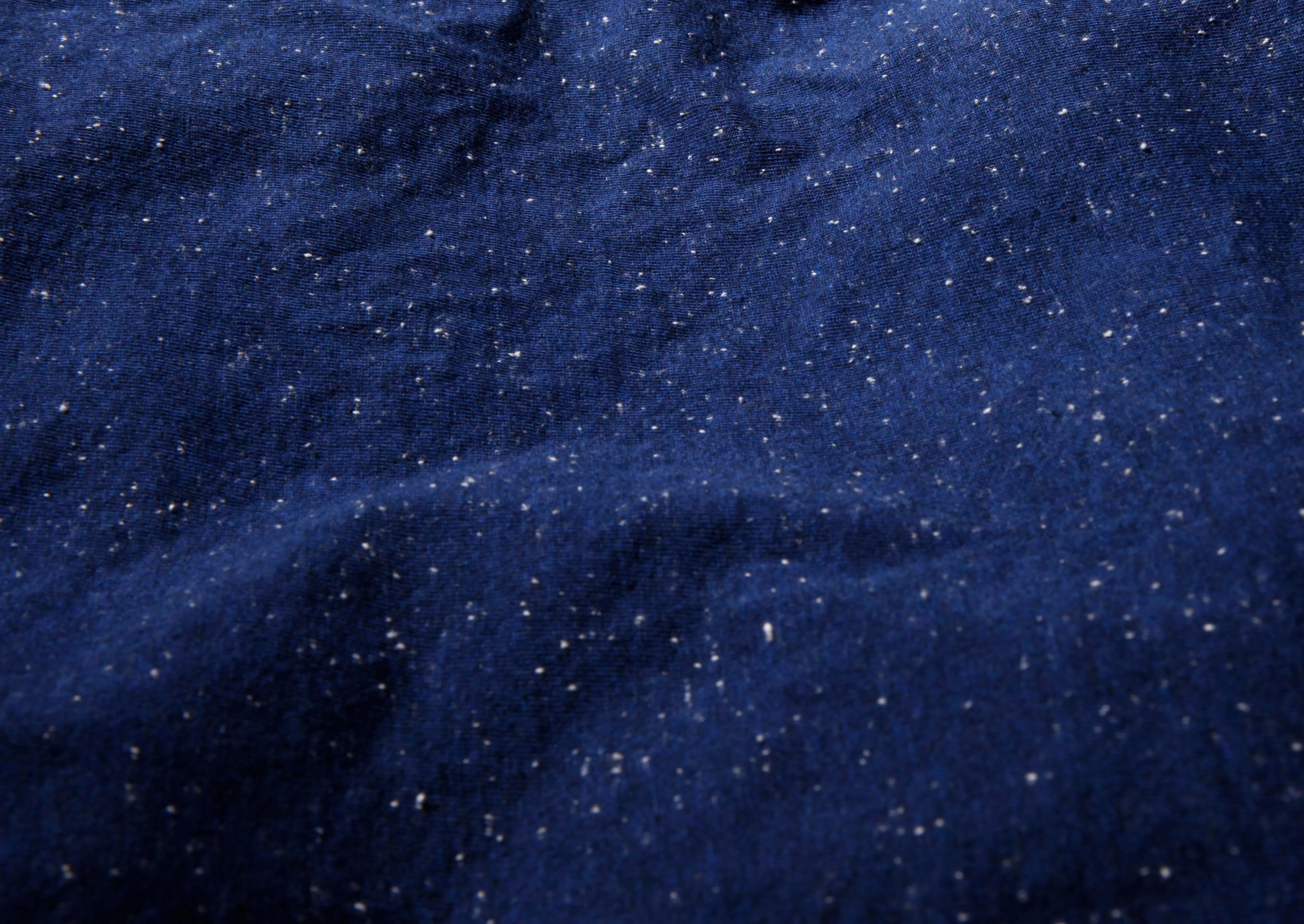 Future Glow FlexibleCollarDesign Chambray/Earth from Space Nep 3/4 sleeve Raglan Tee shirt