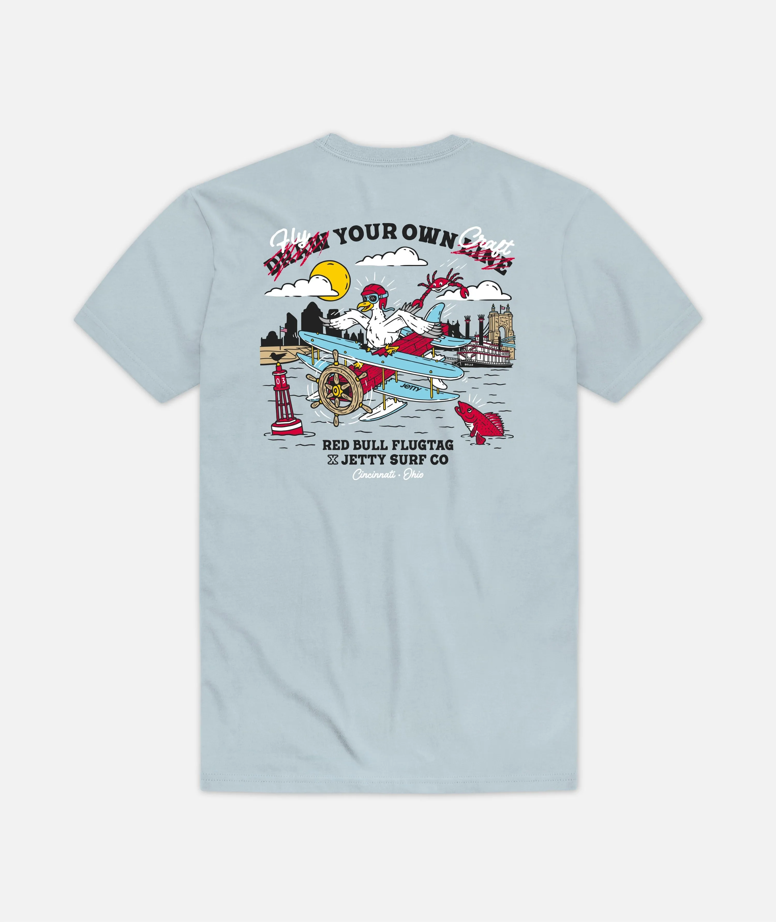 Red Bull x Jetty Flugtag Tee Printed Logo