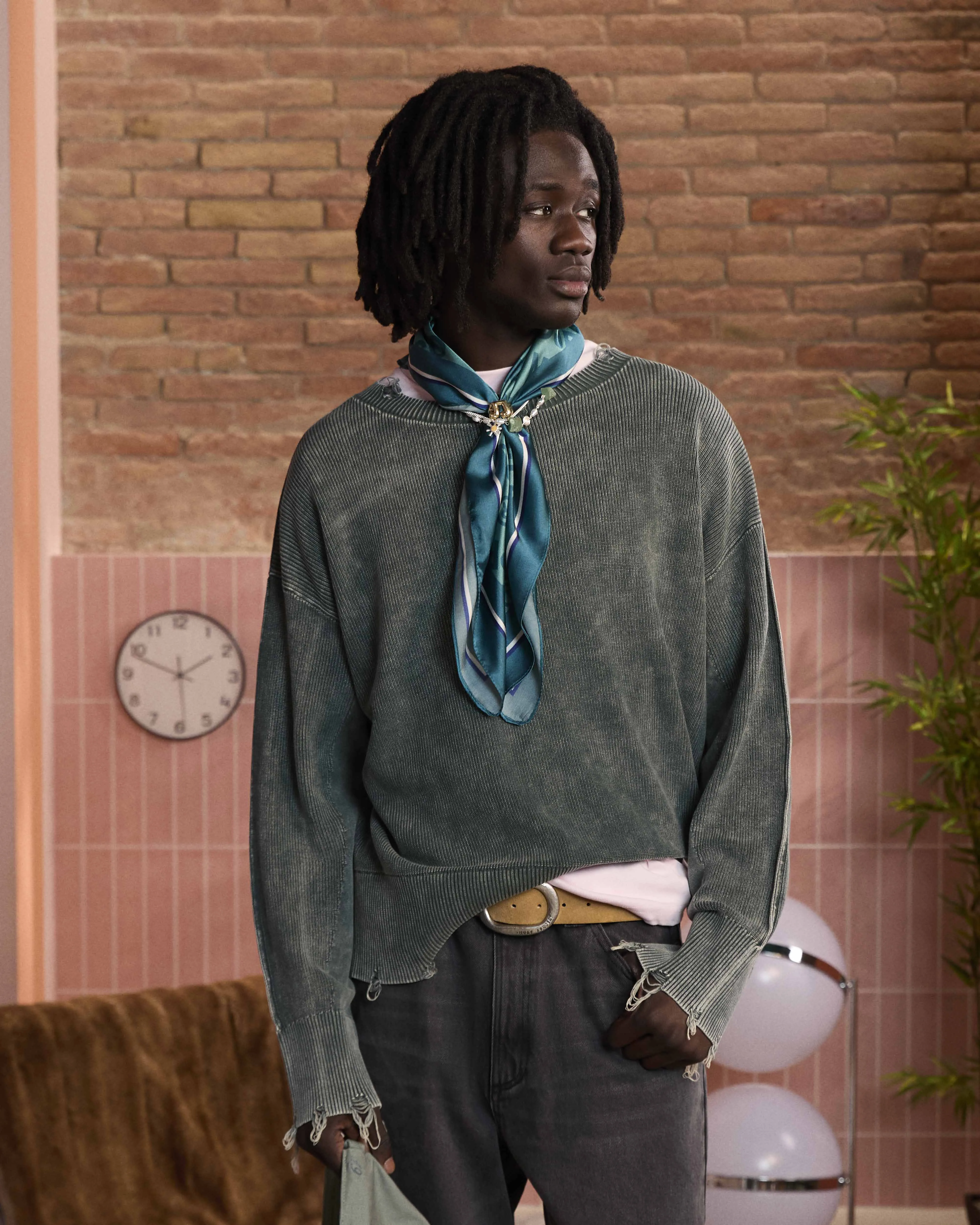 High Elasticity Subtle Elegance Perfect Cropped Knit Sweater Dark Green