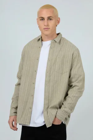 Vintage Wash Walker Shirt Khaki