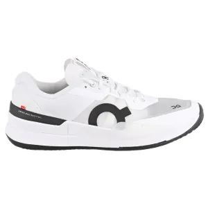 On Men's THE ROGER Pro 2 Clay - White/Black High Traction Comfort Cushion