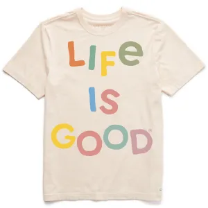 Easy Care Material Men's Giant LIG Stack Short Sleeve Crusher Tee