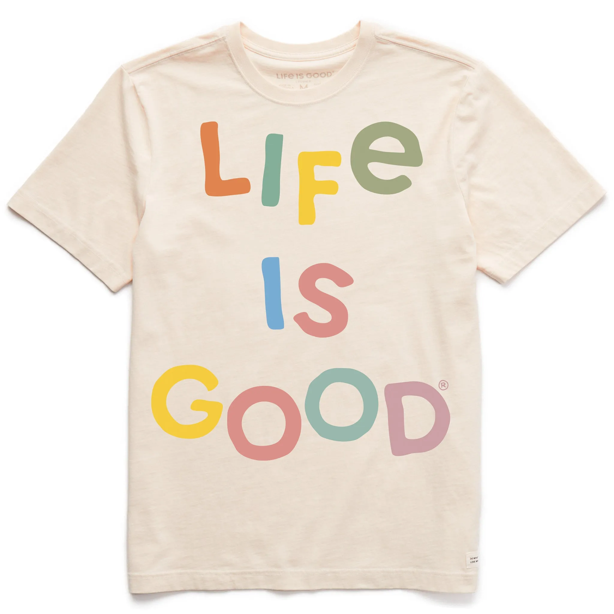 Men's Giant LIG Stack Short Sleeve Crusher Tee WrinkleResistant anti static coating