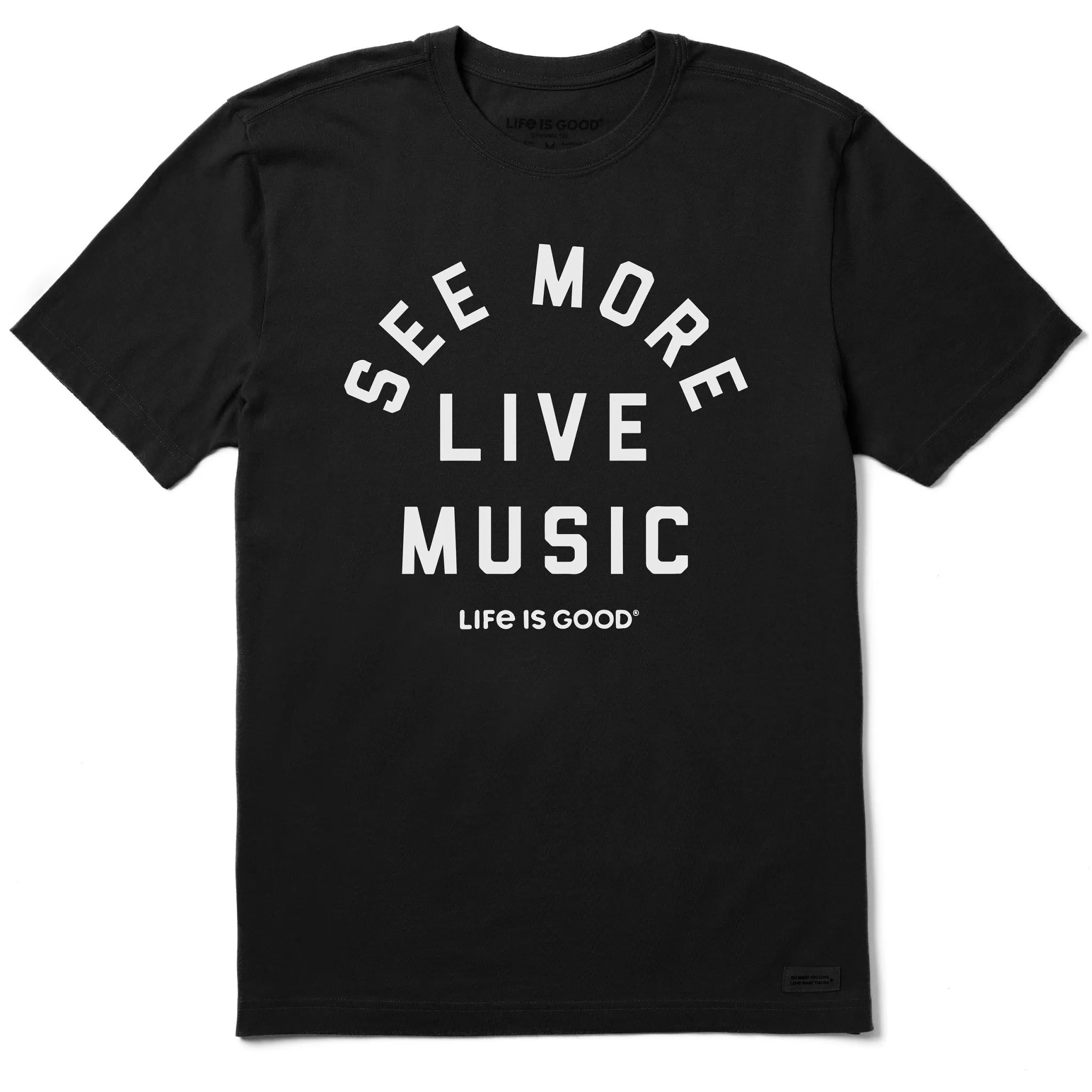 Men's See More Live Music Short Sleeve Tee NonRestrictiveCut