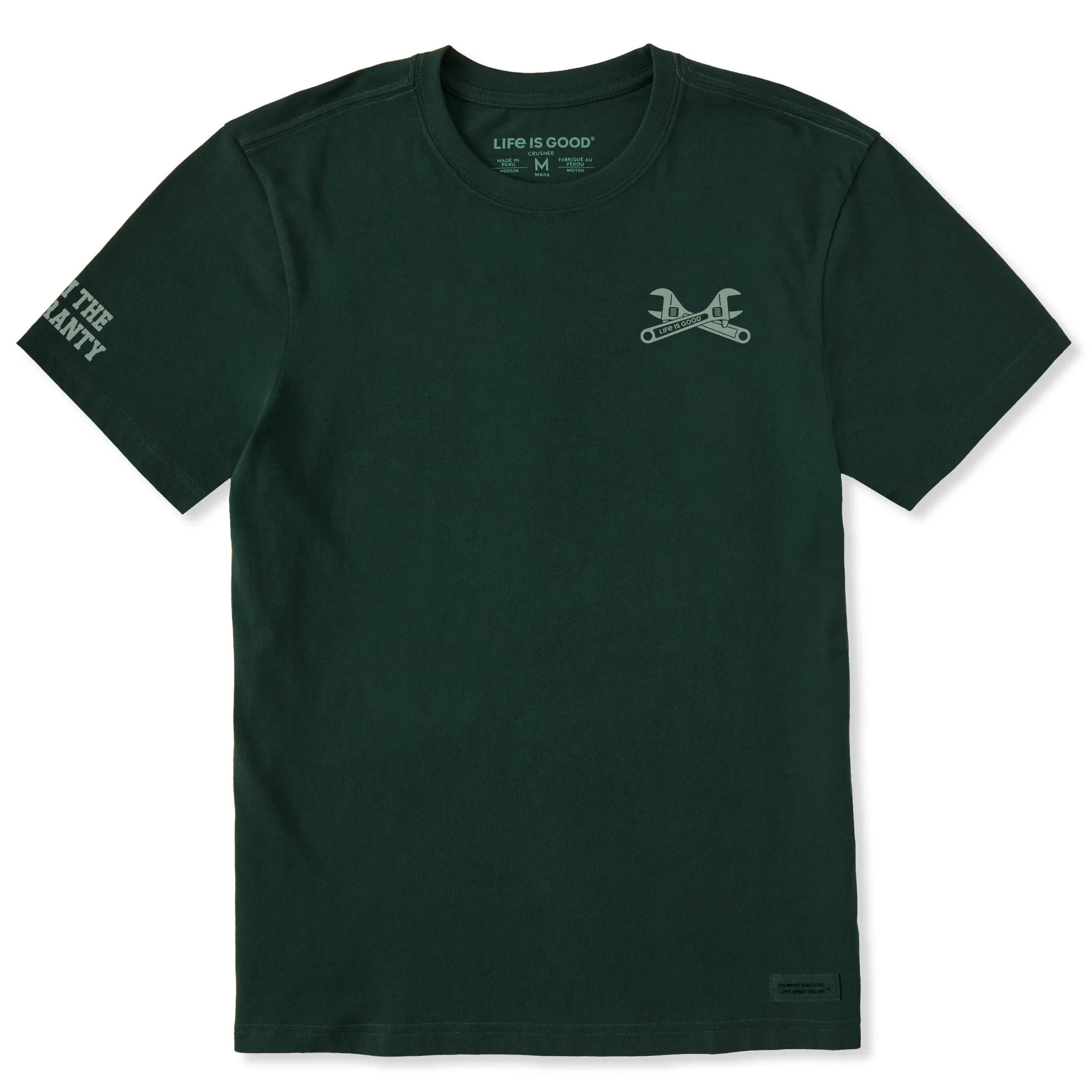 Men's Warranty Medley Wrench Short Sleeve Crusher Tee Light and Breathable ComfortFirst