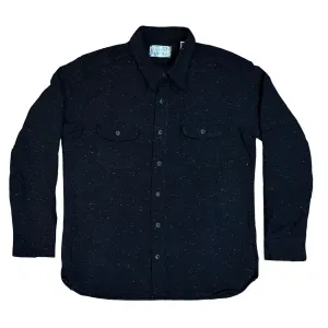 Galaxy Japanese Cotton/Wool Dustbowl Work shirt *dry clean only! ReinforcedHems Circular Knit Construction