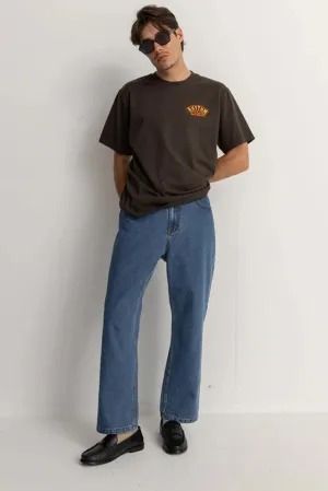 Streetwear Fan Family Style Soft Stretch Essential Jean Dark Blue