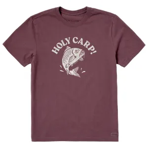 Men's Holy Carp Short Sleeve Crusher Tee Retro Style Retro