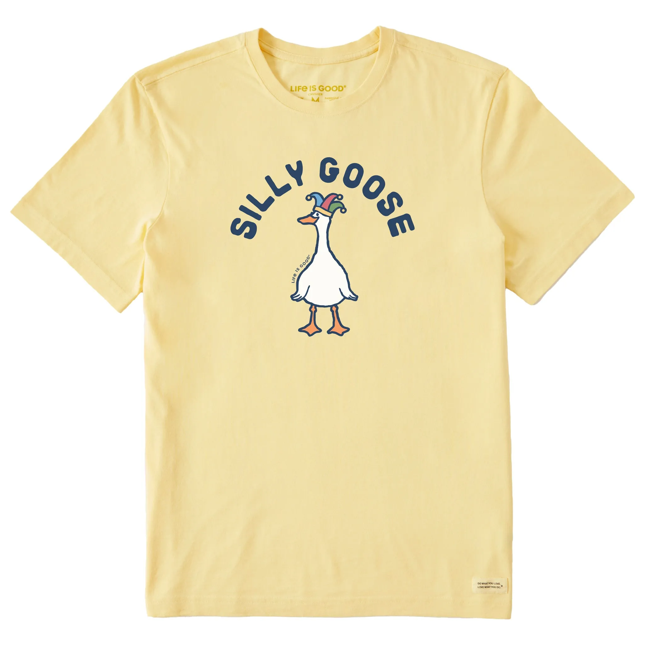 Men's Silly Goose Hat Short Sleeve Tee Soft and Stretchy