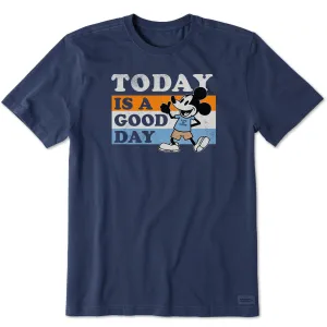 Everyday Look Soft Knit Men's Today is a Good Day Will Stripes Short Sleeve Tee