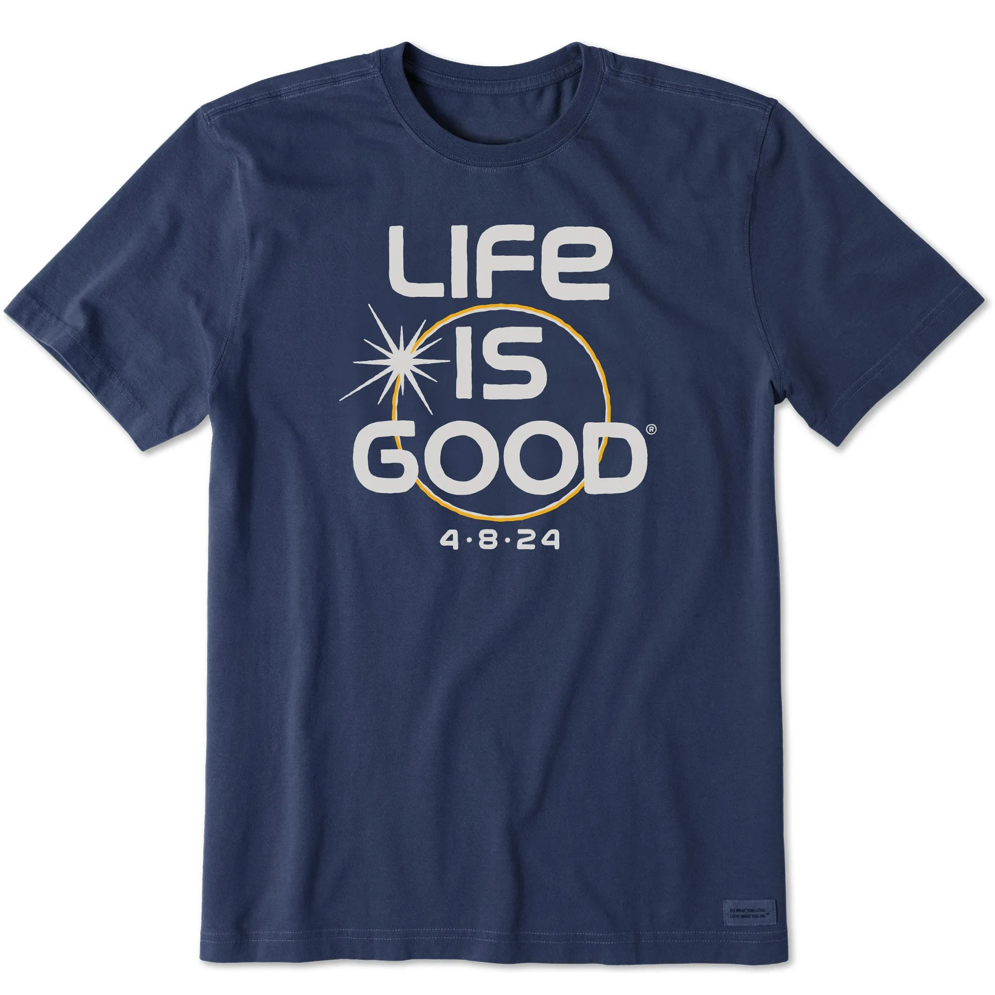 Perfect for Travel Men's Solar Eclipse LIG 4.8.24 Short Sleeve Tee
