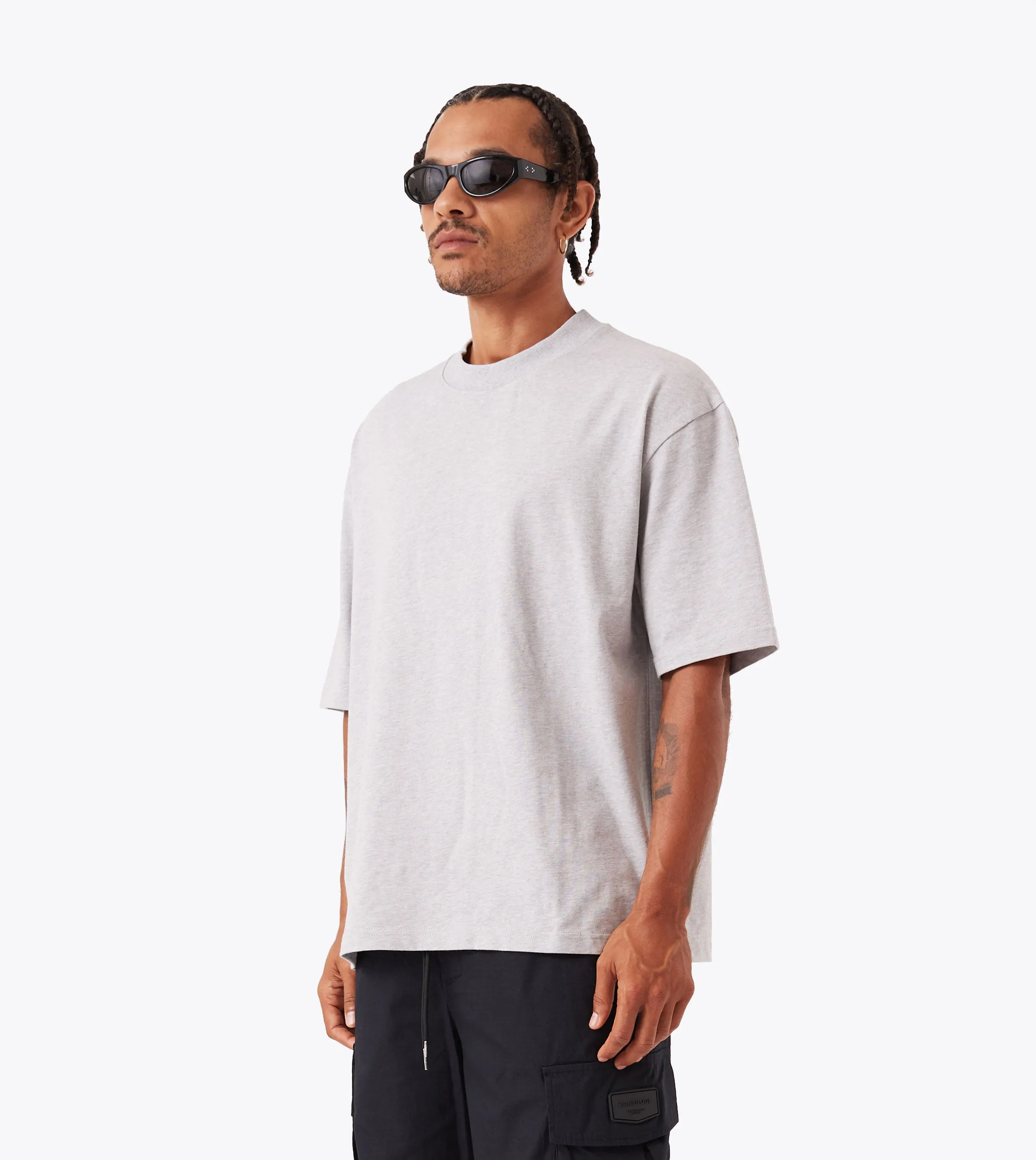 Comfy Design Thermal Regulating Layer Flow Tee Grey Marle