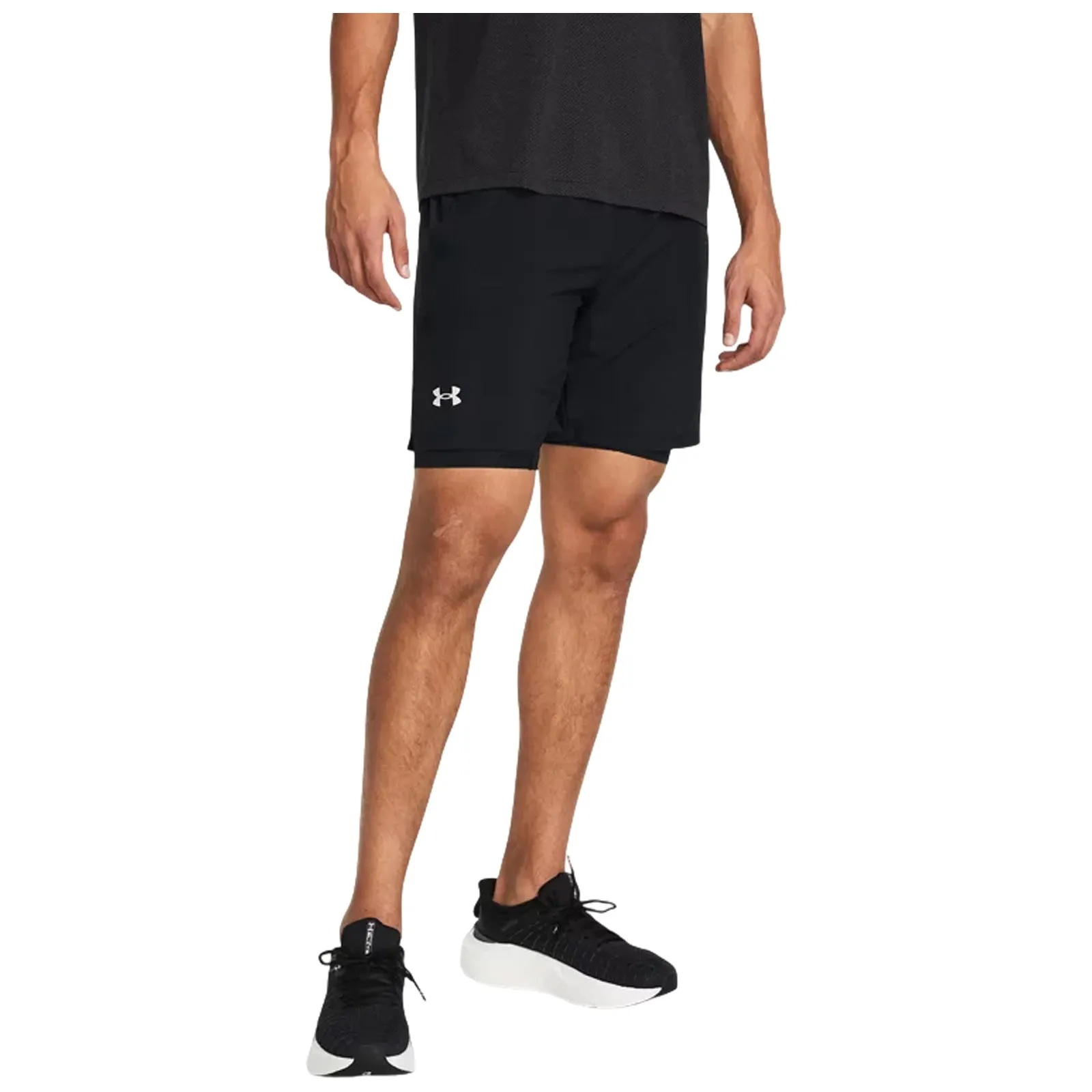 Ultra Soft Lining Under Armour Mens Launch 2-in-1 7" Shorts
