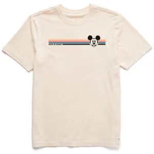 contrast Men's Willie Stripe Short Sleeve Crusher Tee