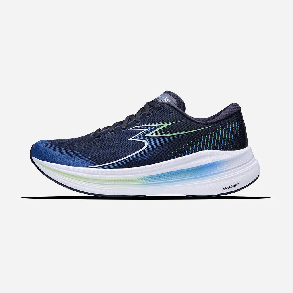 361-CENTAURI 3: Midnight/Green Figs Sporty Shoes short - distance run