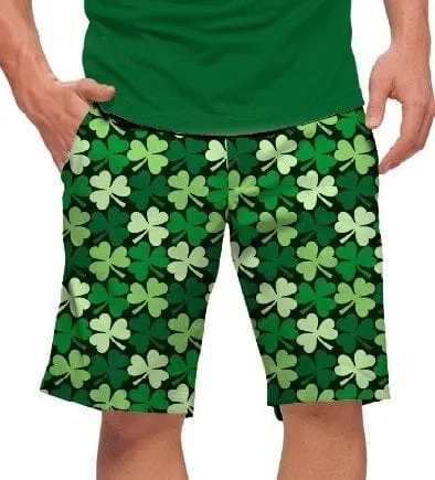 Loudmouth Golf: Men's StretchTech Shorts - Sham Totally Rocks Fit Flexibility