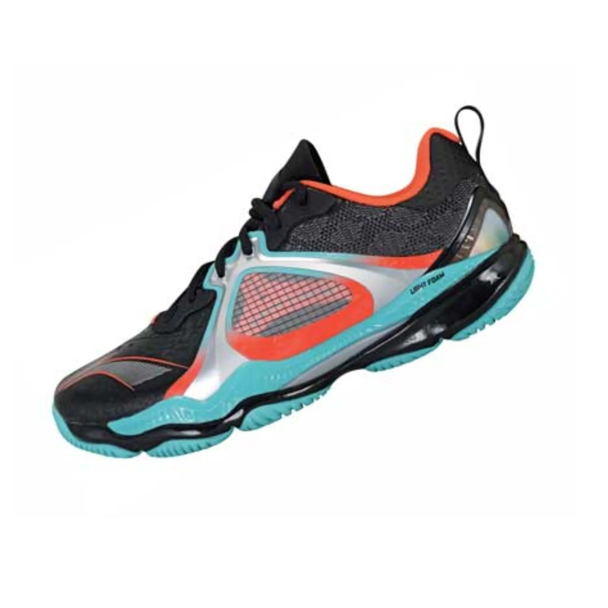 Li Ning Chameleon Ranger Vi Badminton Shoe Unisex [Black/Brilliant Orange] AYAS014-3 Speed Control