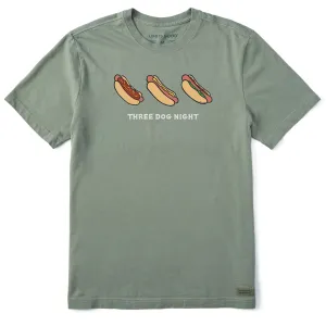 Relaxed Comfort Wear Men's Three Dog Night Short Sleeve Tee