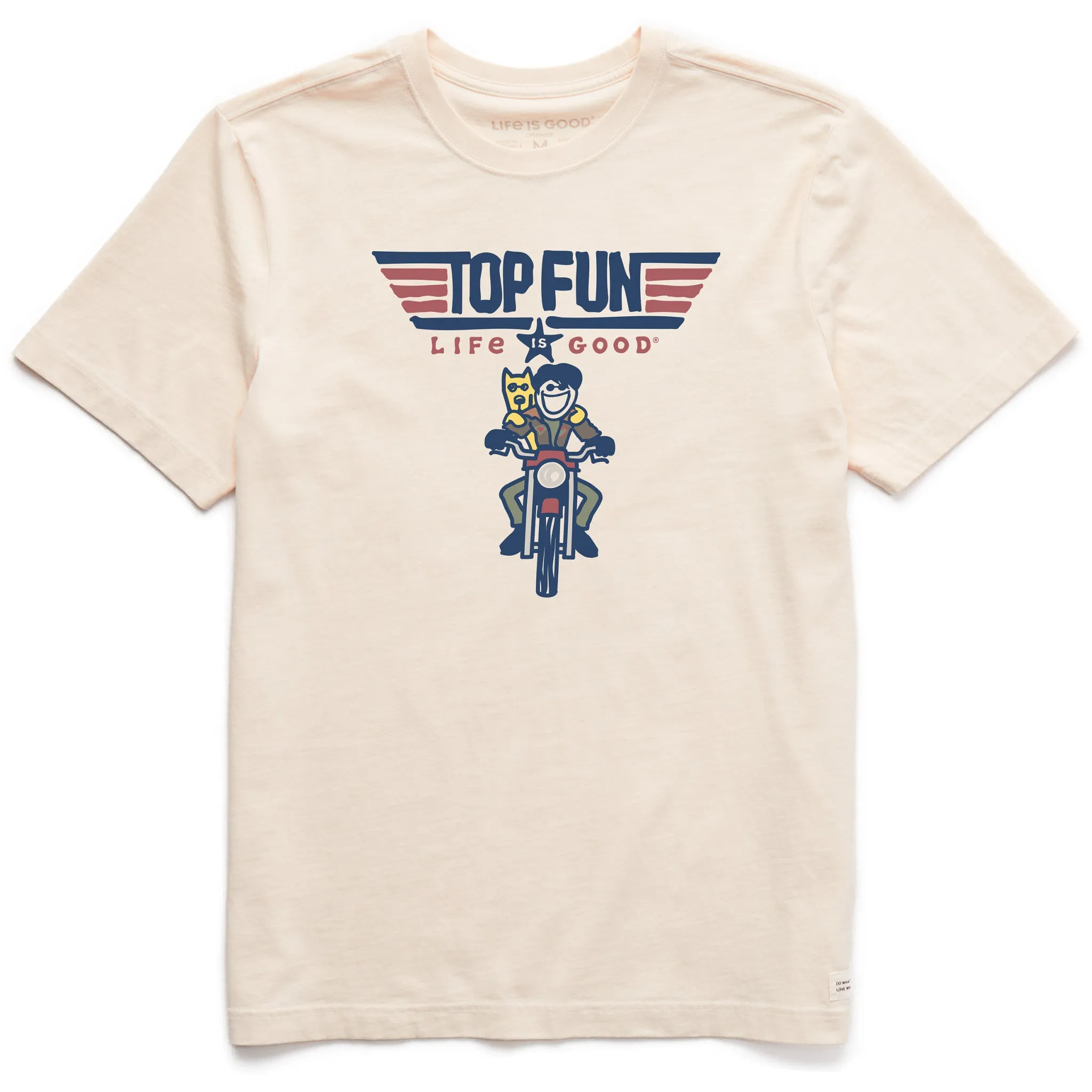 Men's Top Fun Short Sleeve Crusher Tee Casual Style men's clothing