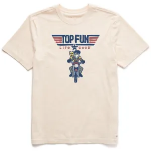 Chilly Layer Men's Top Fun Short Sleeve Crusher Tee