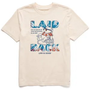 Men's Winnie Hunny On My Mind Tie dye Short Sleeve Crusher Tee Minimalist Aesthetic Soft Design