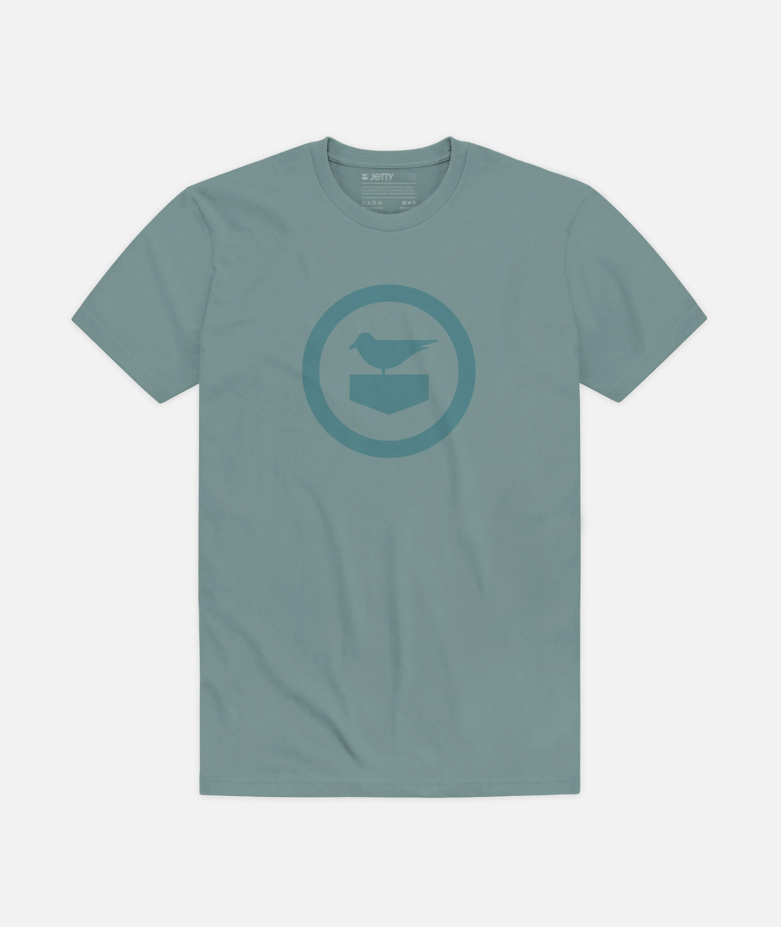 proper length Icon Tee - Teal