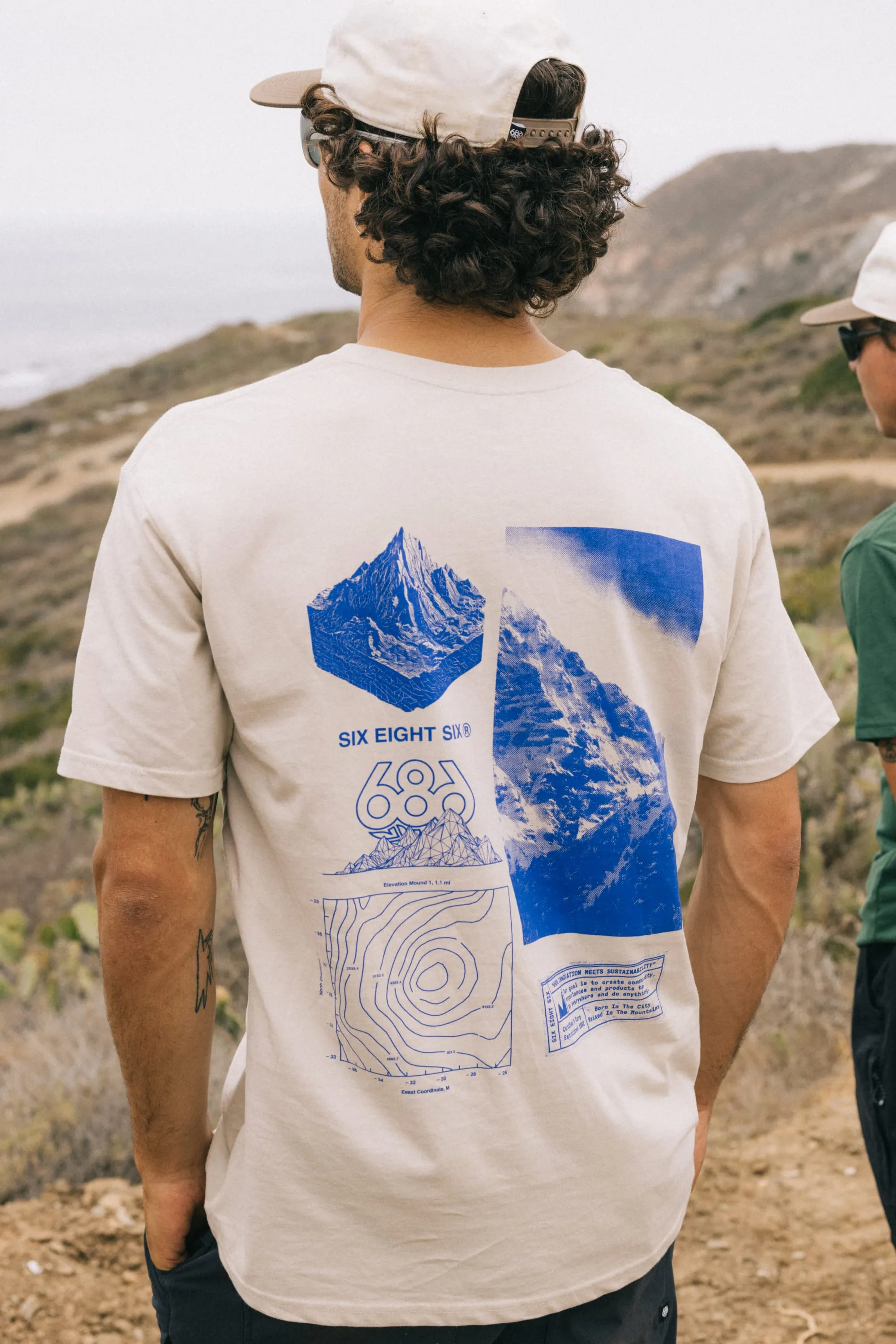 Men's masculinity Circular Knit Construction 686 Cross-Cut Authentic S/S Tee