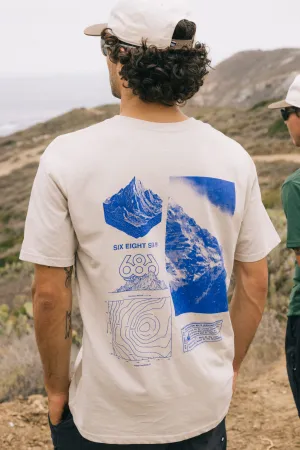 Men's masculinity Circular Knit Construction 686 Cross-Cut Authentic S/S Tee