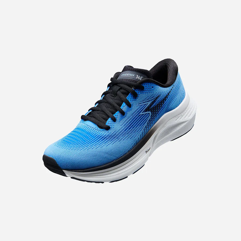 race running shoe occasion tapered shoes 361-PHOENIX: Azure Blue
