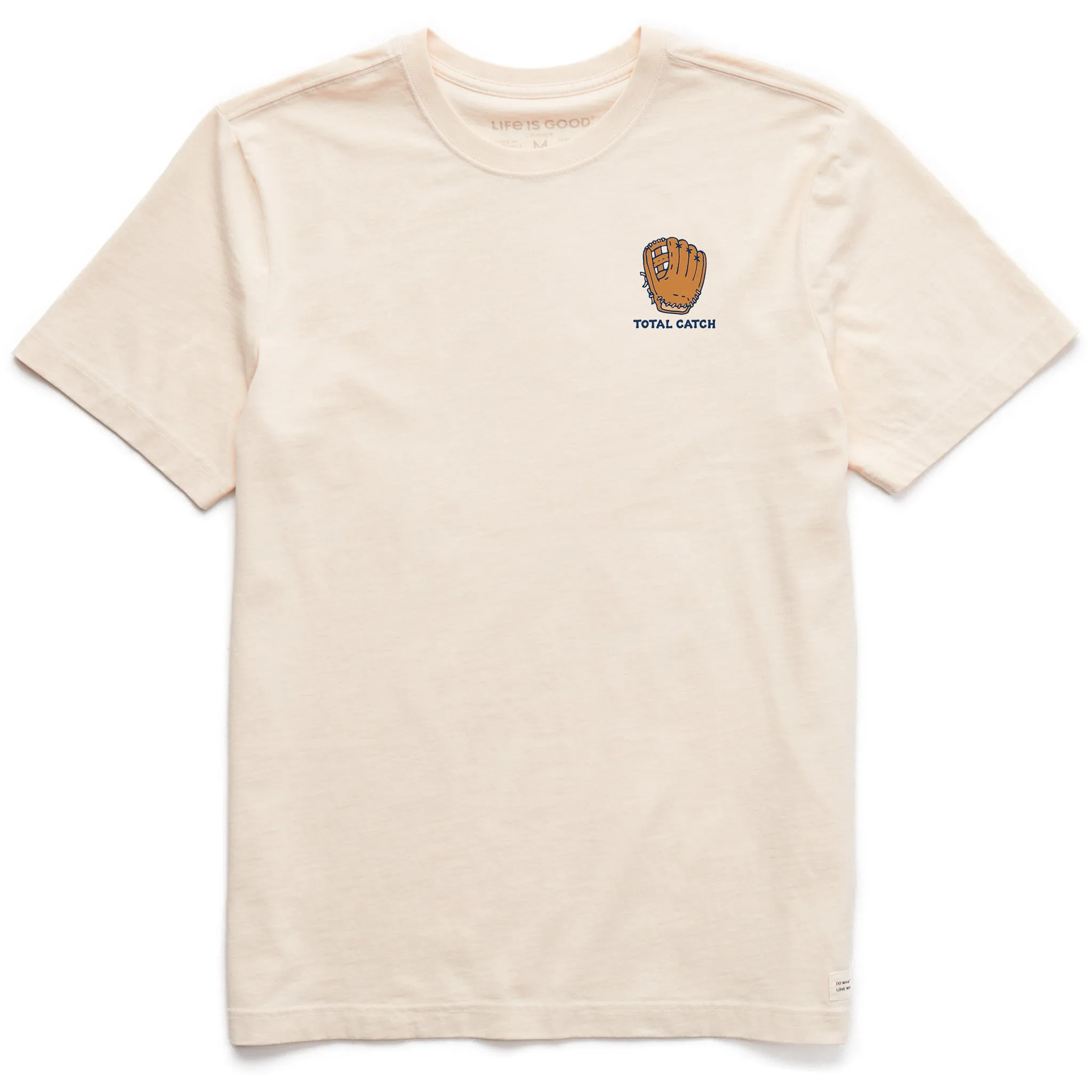 SeamlessSidePanels Men's Total Catch Short Sleeve Crusher Tee